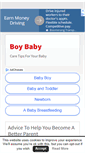 Mobile Screenshot of boybaby.co.uk